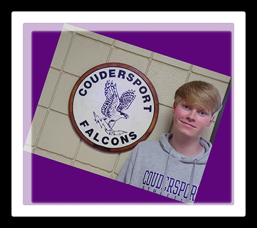 Levi, student of the week, Coudersport Falcons
