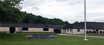 Outside view of Seneca Highlands CTC building